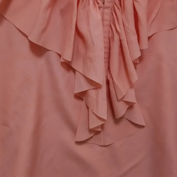 H&M Pink Ruffle shirt - Picture 2 of 3
